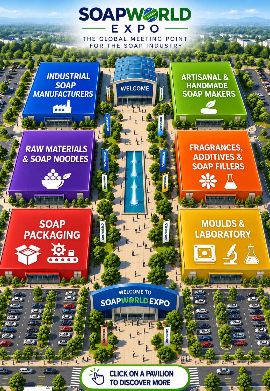 SOAPWORLD EXPO - Interactive Exhibition Map