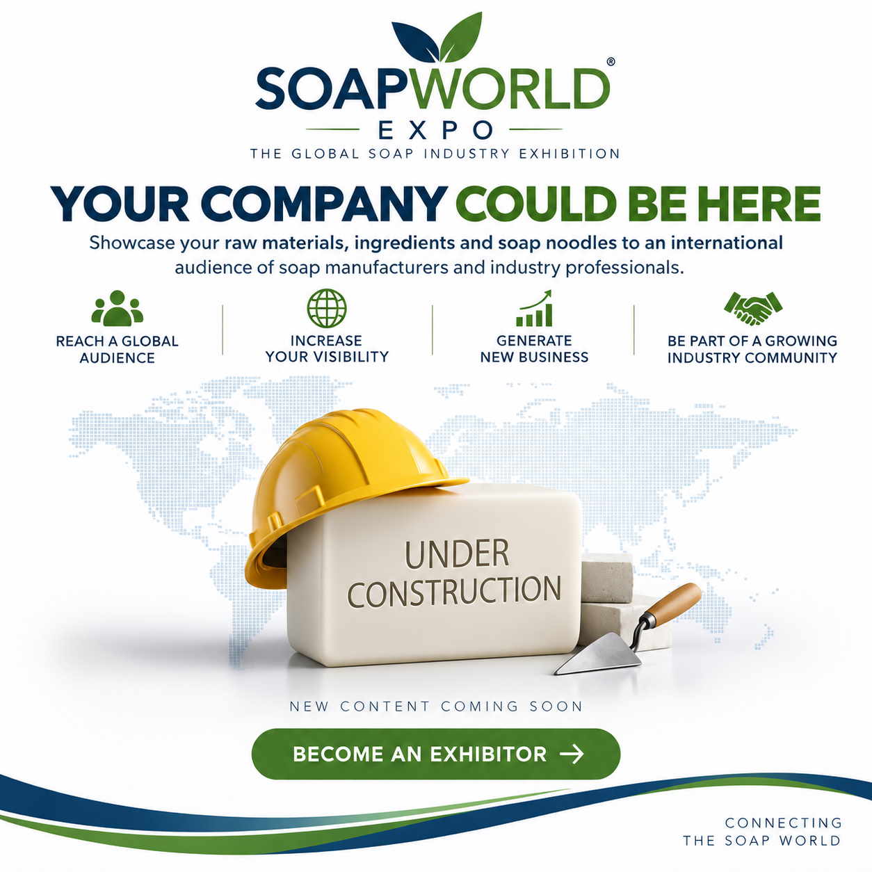 SoapWorld Expo – become an exhibitor