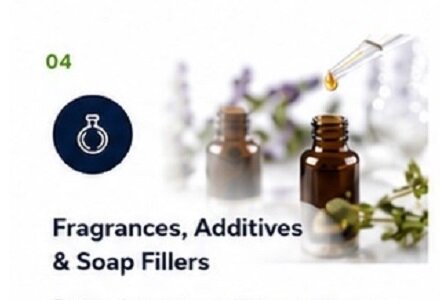 Soap Frangrances and Soap Fillers exhibition