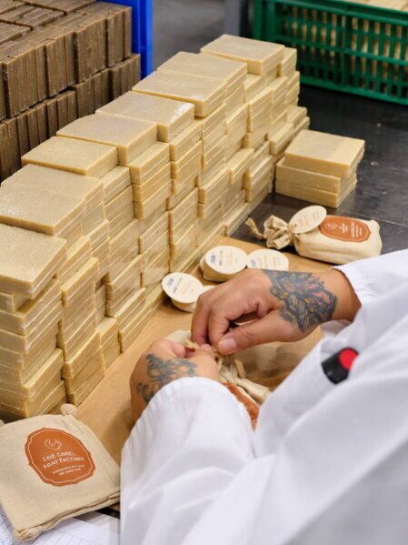 Handmade soap bars
