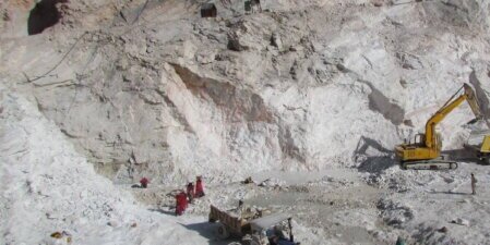 Talc mine