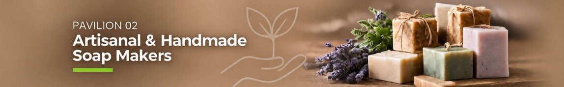 Artisanal and handmade soap makers featured at the SoapWorld Expo international online exhibition.