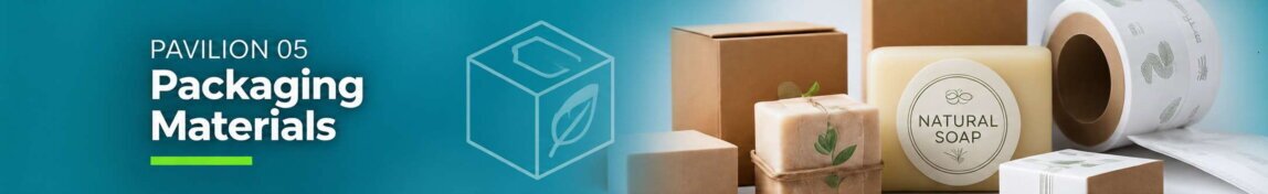Explore packaging materials for soap bars and soap products at the SoapWorld Expo international exhibition.